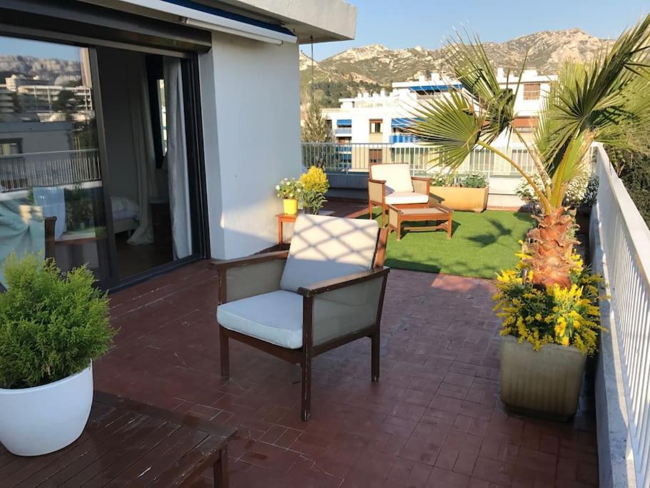 Apt Proche Des Calanques Marsella Exterior foto