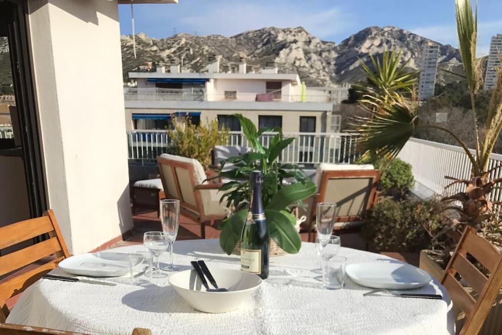 Apt Proche Des Calanques Marsella Exterior foto